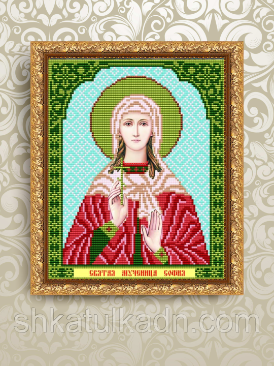 Схема для вишивки бісером Софія