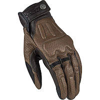 LS2 Rust Man Gloves Brown Leather (XL)