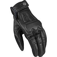 LS2 Rust Man Gloves Black Leather (L)