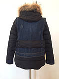 Жіноча тепла куртка зі знімним жилетом, фото 4