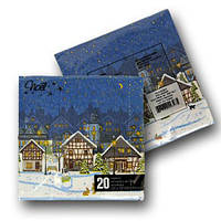 Двошарова серветка новорічна №2 розмір 33х33 VIVA 20 шт/уп.