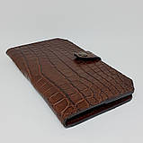 Гаманець зі шкіри крокодила (тиснення) (18х10 см), фото 7