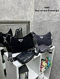 Натуральна замша. Сірий —  комплект клатч і гаманець - елегантний, молодіжний та зручний у використанні  (0485), фото 9