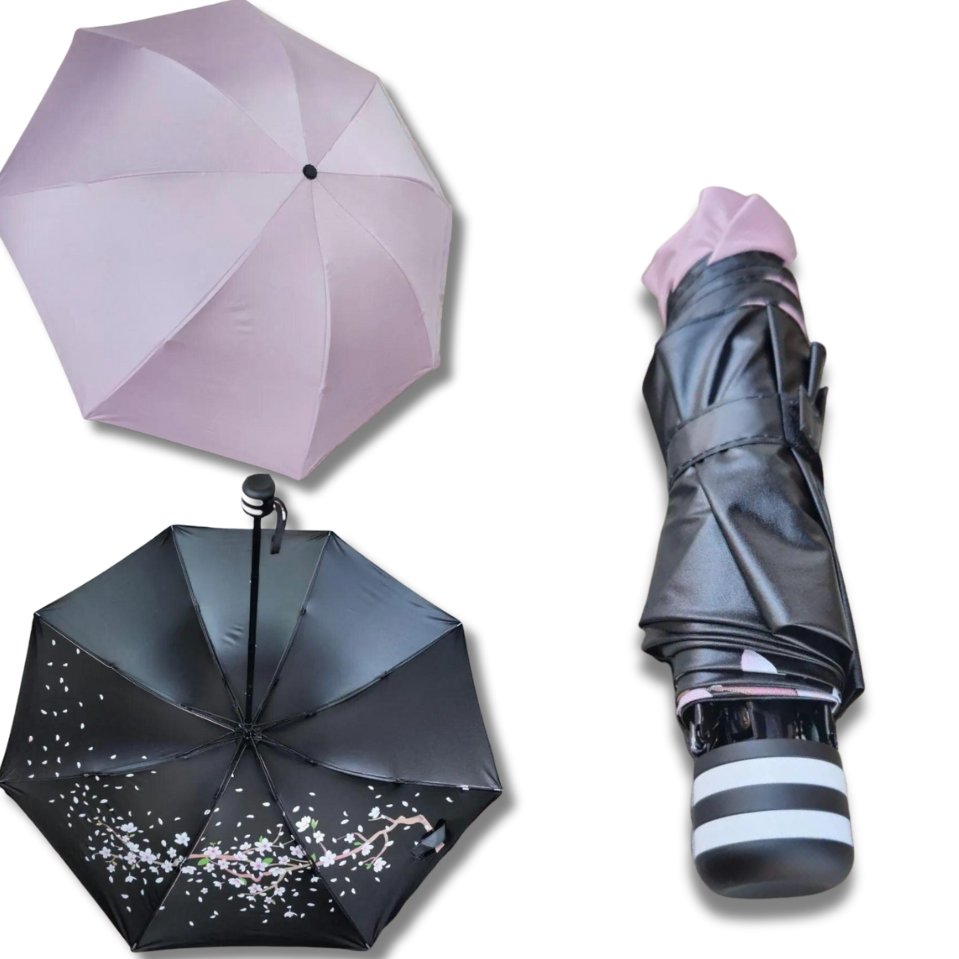 Легка жіноча парасолька механіка J.P.S. у ніжному лавандовому забарвленні