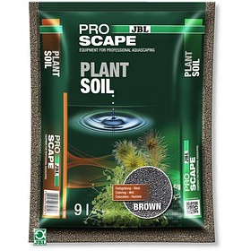 Ґрунт JBL ProScape PlantSoil Brown 9 л. Створює злегка кислу воду та низьке значення pH в акваріумі