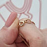 Ланцюжок з золота з анкерним плетінням тонкий 40 см, фото 8