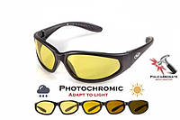 Очки защитные фотохромные Global Vision Hercules-1 Photochromic (yellow) желтые фотохромные ll