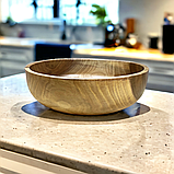 Салатниця .Фруктовниця,Чаша з Горіха 24см, фото 4