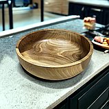 Салатниця .Фруктовниця,Чаша з Горіха 24см, фото 5