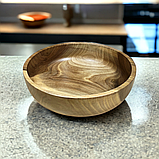 Салатниця .Фруктовниця,Чаша з Горіха 24см, фото 6