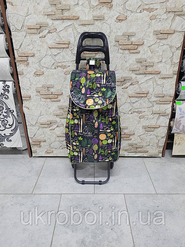 Хозяйственная сумка на металлических колесиках, кравчучка, сумка на ...