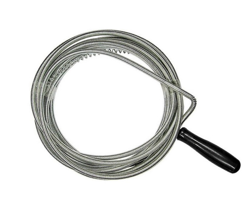 Трос для прочищення каналізації 5 м, трос для канализації, трос для труб