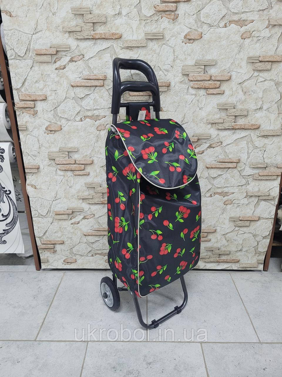 Хозяйственная сумка на металлических колесиках, кравчучка, сумка на ...