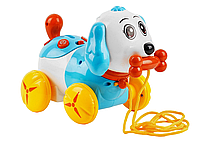 Музична каталка на мотузку для малюків Цуценя