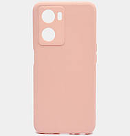 Чохол Fiji Soft для Oppo A57s силікон бампер світло-рожевий