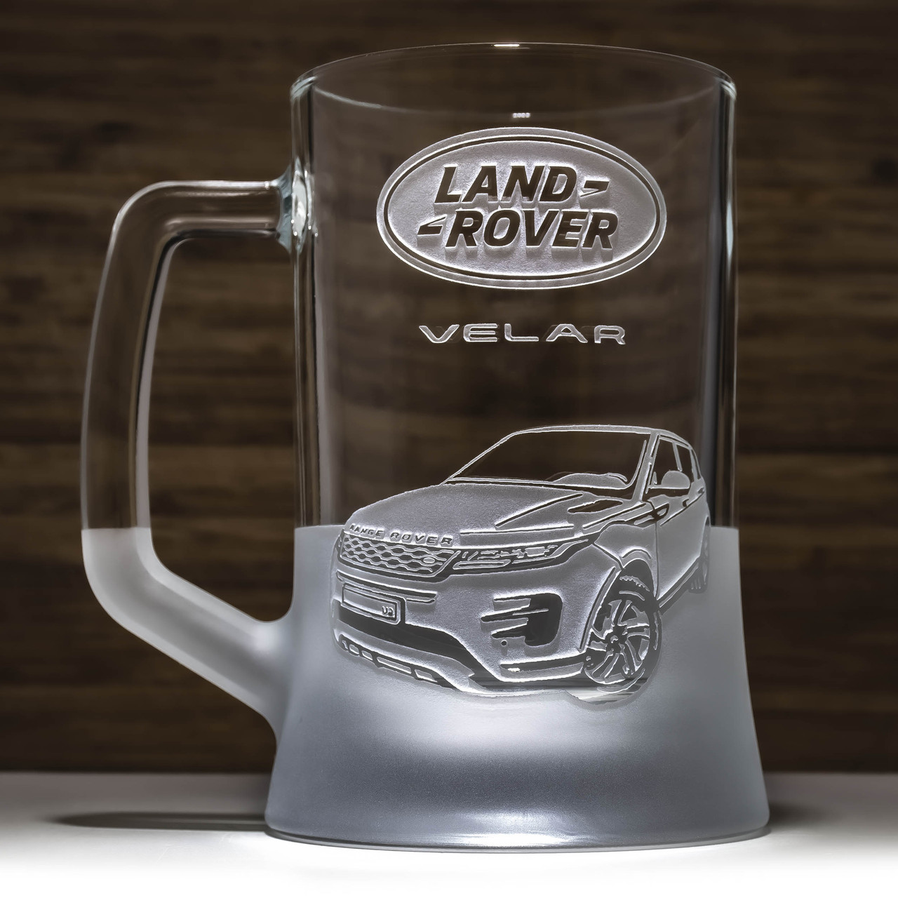 Бокал для пива з гравіюванням Land Rover Range Rover Velar