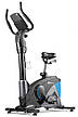 Велотренажер вертикальний електромагнітний Hop-Sport HS-090H Apollo синій iConsole+ Мат. Багатофункціональний, фото 3
