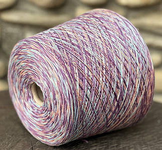 Пряжа секційного фарбування MIURA multicolor.Італійська бобінна пряжа.