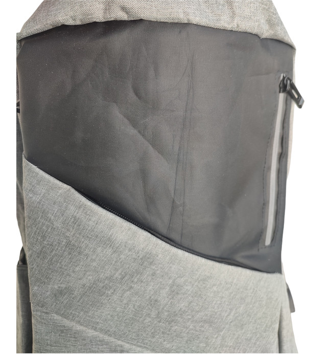 Рюкзак протиударний для ноутбука 15,6" Сірий Рюкзак під ноутбук