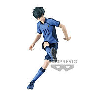 Фигурка Banpresto Синяя Тюрьма Blue Lock Рин Итоши Rin Itoshi 13 см