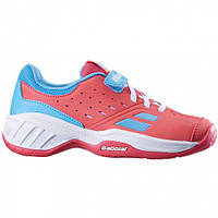 Кроссовки детские Babolat Pulsion all court kid pink/sky blue (28)