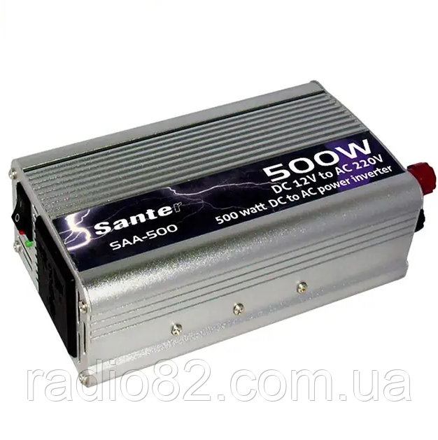 Інвертор 12V 220V SAA-500W + USB