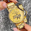 Чоловічий годинник із символікою української Patriot, класичний годинник золотий чоловічий механічний механічний з автопідзаводом, фото 2