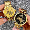 Чоловічий годинник із символікою української Patriot, класичний годинник золотий чоловічий механічний механічний з автопідзаводом, фото 7