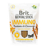 Ласощі Снеки для собак Brit Dental Stick Immuno для міцного імунітету, пробіотики та кориця, 7 шт, 251 г, фото 5