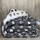 Ковдра двоспальне тканини холлофайбер Арда розмір 175*215 см.Стьобана ковдру теплоео, фото 2