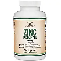 Double Wood Zinc Picolinate / Цинк пиколинат 300 капсул