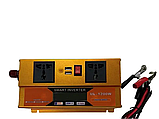 Інвертор 12V/24V у 220 V UL-1200W + LCD, фото 3