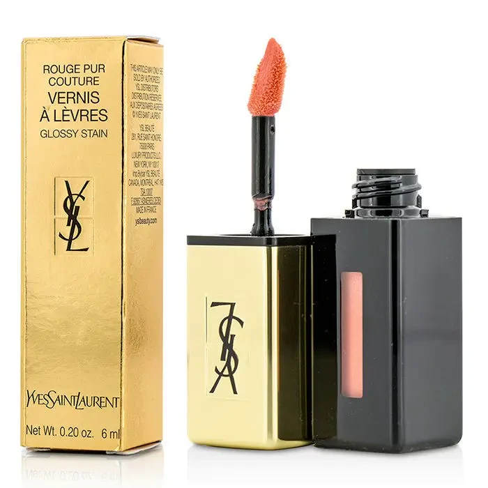 Лак для губ Yves Saint Laurent Rouge Pur Couture Vernis A Levres 3 - Brun cachemire (коричневый кашемир) - фото 6 - id-p1987914974