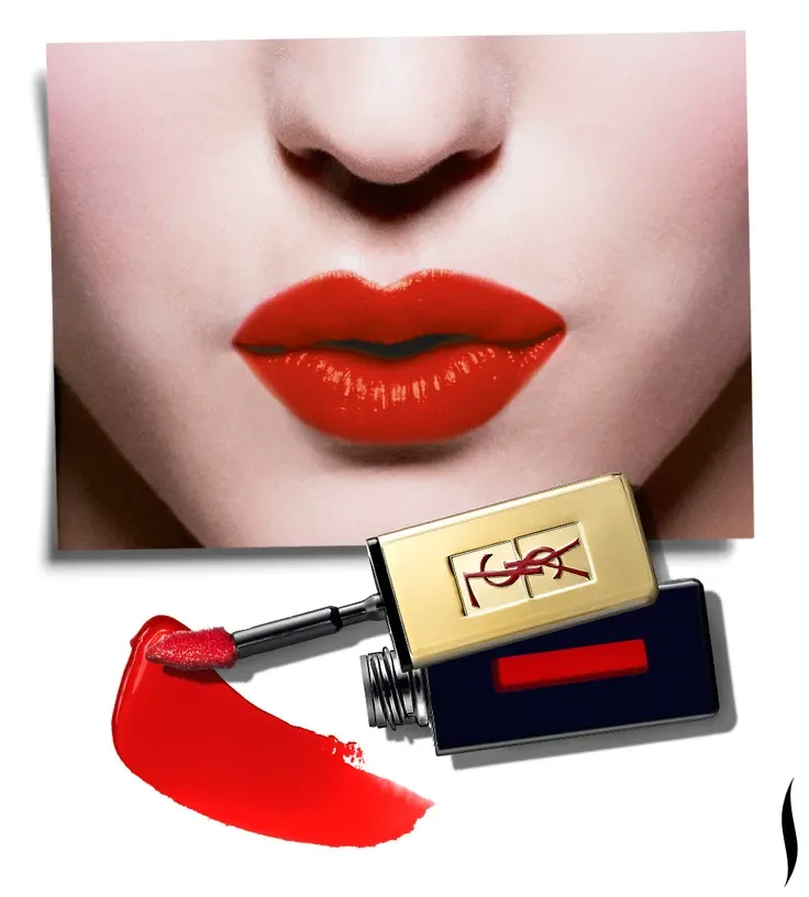 Лак для губ Yves Saint Laurent Rouge Pur Couture Vernis A Levres 3 - Brun cachemire (коричневый кашемир) - фото 8 - id-p1987914974