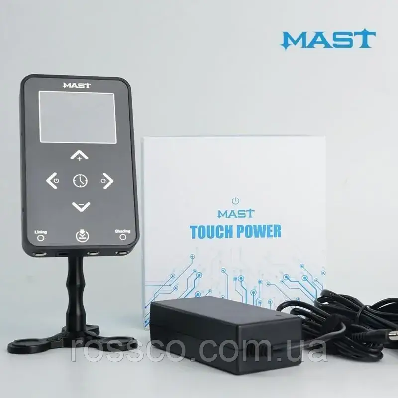 Блок живлення для тату машин Mast Power Touch P1118-1, чорний