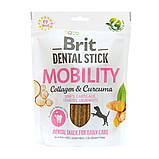 Ласощі Снеки для собак Brit Dental Stick Mobility для мобільності суглобів, колаген та куркума, 7 шт, 251 г, фото 6