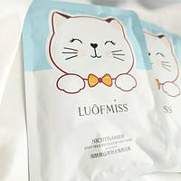 Маска-носки для ног Luofmiss niacinamide goat milk foot mask 35 г