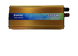 Інвертор 12V 220V SAA-2000W + USB