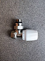 Кран радіаторний QS-3461; ZEGOR верхній кутовий