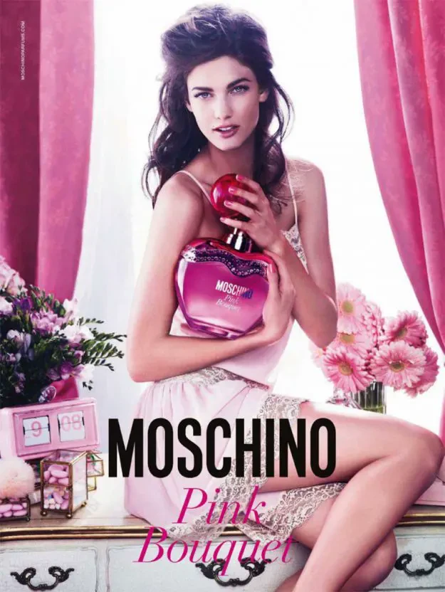 Profumo top moschino rosa