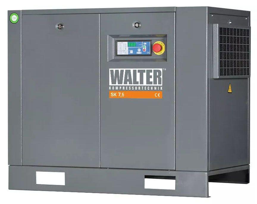 Гвинтовий компресор з ремінним приводом WALTER SK 7,5 SXP, фото 1