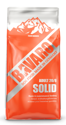 Сухий корм для дорослих та літніх собак Bavaro (Баваро) Solid 20/8 (18 кг.)