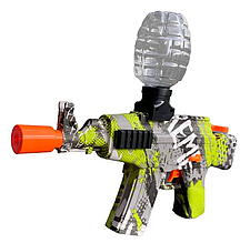 Автомат гелевий потужний на акумуляторі на орбізах дуло світитися колір зелений