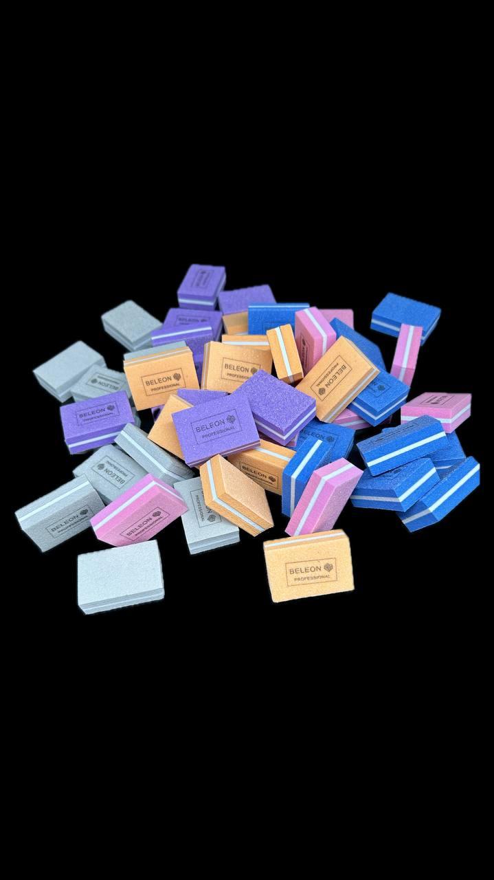 Набір міні бафіків BELEON твіст, 50 шт в упаковці