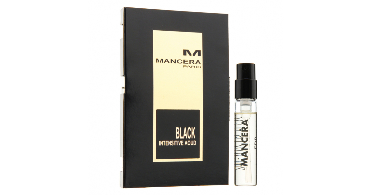 Парфумована вода Mancera Black Intensitive Aoud для чоловіків і жінок — edp 2 ml vial