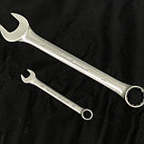 Набір ріжково-накидних ключів AL-FA ALHWS15EL 15ед, фото 3