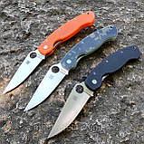 Ніж складний Spyderco Military, 24см, піксель, +paracord, фото 5