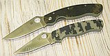 Ніж складний Spyderco Military, 24см, піксель, +paracord, фото 6