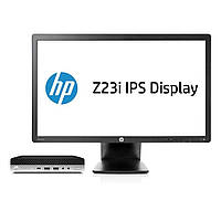 Комплект Комп'ютер HP ProDesk 600 G3 Mini PC (i5-6500T/8/256SSD) + Монітор 23" HP Z23i "Б/У"