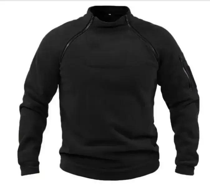 Кофта флісова (Чорна), фото 1